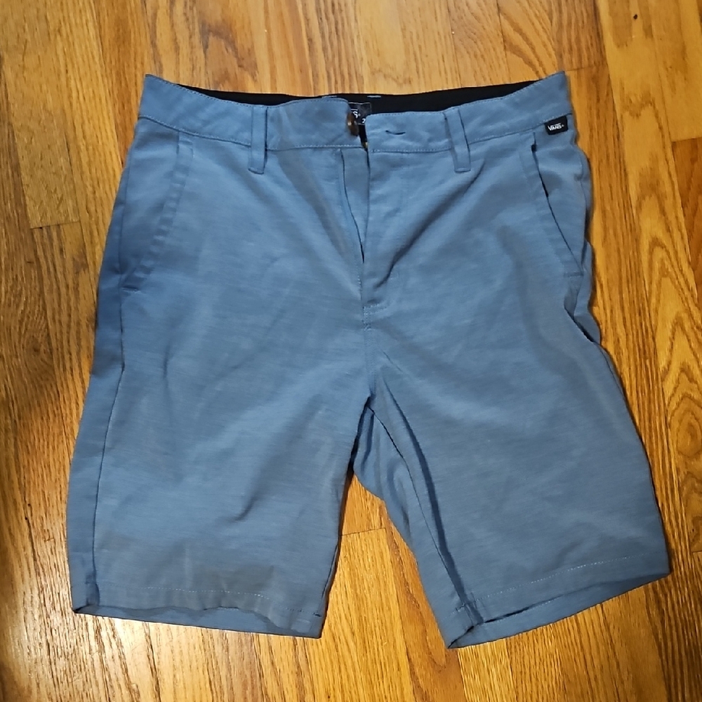 Volcom Men's Slate Blue Flat Front Shorts